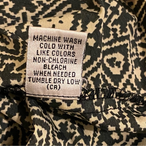 Women’s Size S Boho Peasant Blouse India Mixed Pattern 3/4 Sleeve - Picture 8 of 10